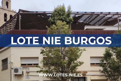 Lotes NIE en Burgos