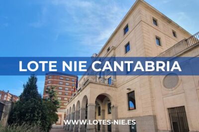 Lotes NIE en Cantabria