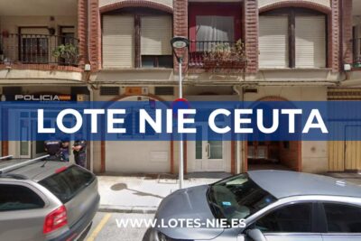 Lotes NIE en Ceuta