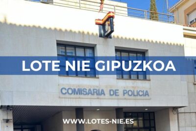Lotes NIE en Gipuzkoa