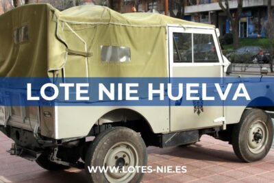 Lotes NIE en Huelva