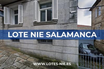 Lotes NIE en Salamanca