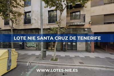 Lotes NIE en Santa Cruz de Tenerife
