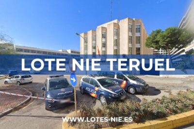Lotes NIE en Teruel