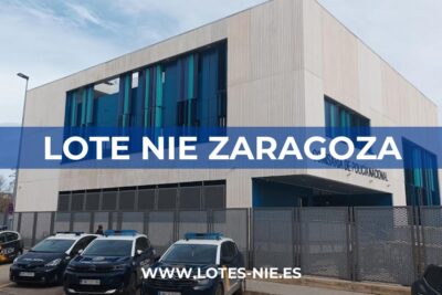 Lotes NIE en Zaragoza