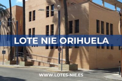Lote NIE Orihuela | Calle el Sol, 34